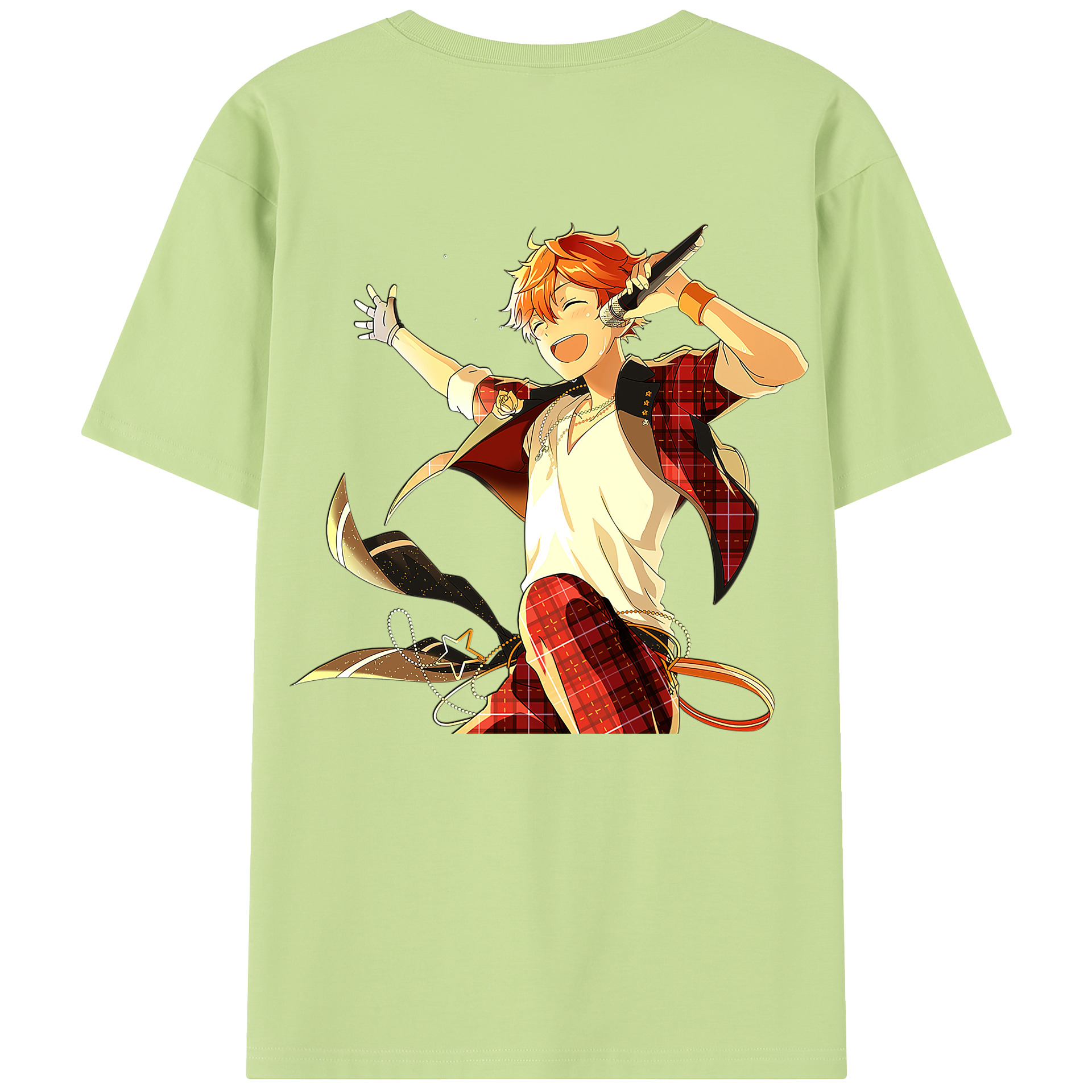 （画像用） あんさんぶるスターズ! Ensemble Stars 綿100％半袖Tシャツ（背面プリント）